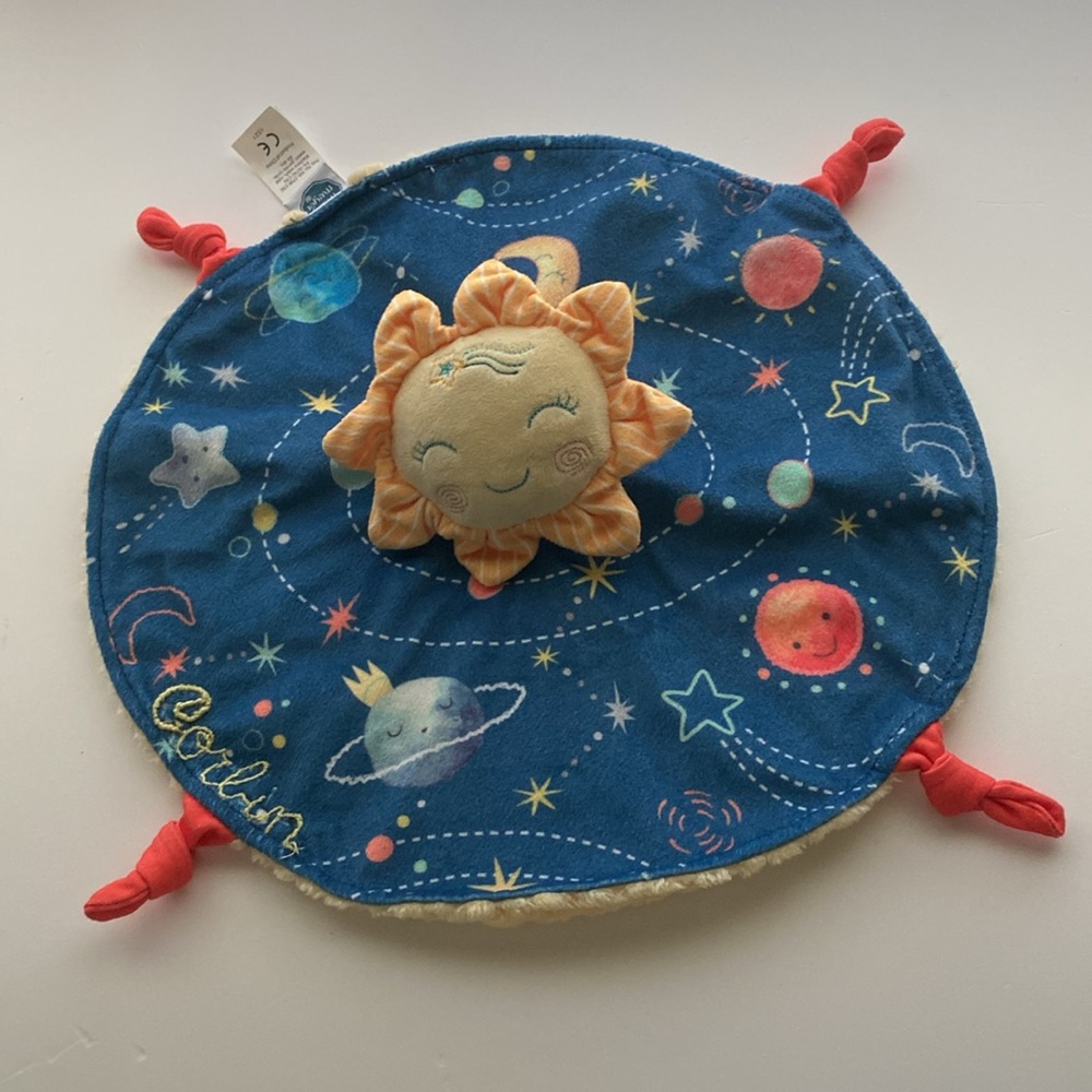 Mary Meyer Baby Cosmo Character Blanket Security Blanket Lovey Soft Toy sun